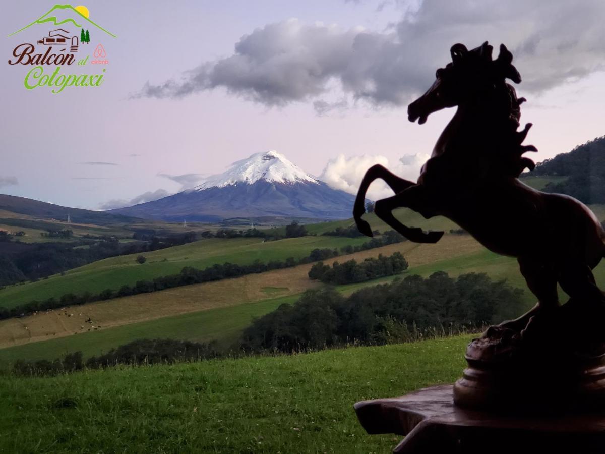 Balcon Al Cotopaxi Hosteria Sangolqui Exterior photo