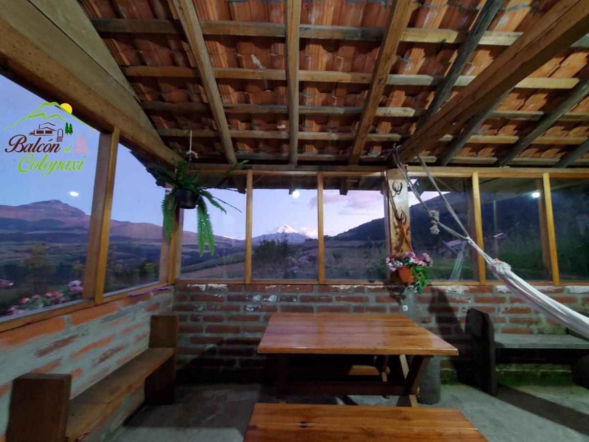 Balcon Al Cotopaxi Hosteria Sangolqui Exterior photo