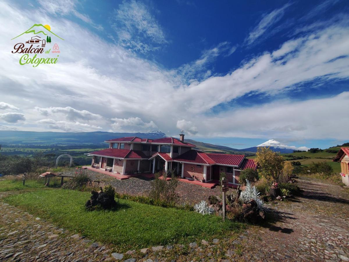Balcon Al Cotopaxi Hosteria Sangolqui Exterior photo